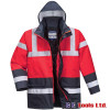 Portwest S466 High Visibility Contrast Traffic Jacket