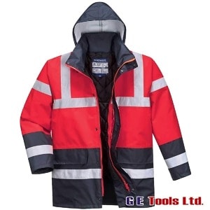 Portwest S466 High Visibility Contrast Traffic Jacket Portwest S466 High Visibility Contrast Traffic Jacket