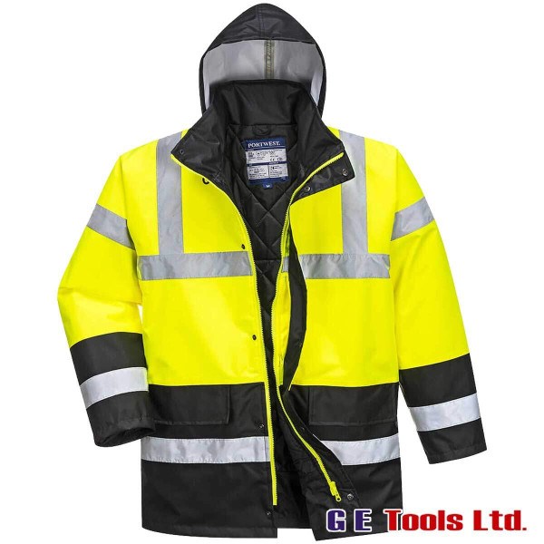 Portwest S466 High Visibility Contrast Traffic Jacket