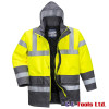 Portwest S466 High Visibility Contrast Traffic Jacket