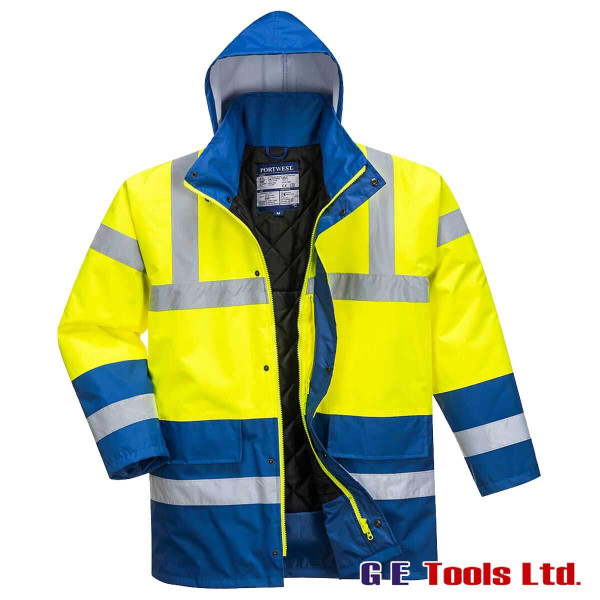 Portwest S466 High Visibility Contrast Traffic Jacket
