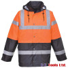 Portwest S467 Rail-Spec Orange High Visibility Two Tone Traffic Jacket