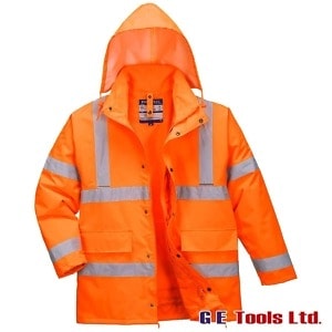 Portwest S468 High Visibility Rail-Spec 4-in-1 Traffic Jacket