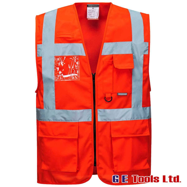 Portwest S476 High Visibility Berlin Executive Vest