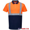 Portwest S479 High Visibility Two-Tone Polo Shirt Portwest S479 High Visibility Two-Tone Polo Shirt