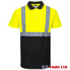 Portwest S479 High Visibility Two-Tone Polo Shirt Portwest S479 High Visibility Two-Tone Polo Shirt