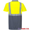 Portwest S479 High Visibility Two-Tone Polo Shirt Portwest S479 High Visibility Two-Tone Polo Shirt