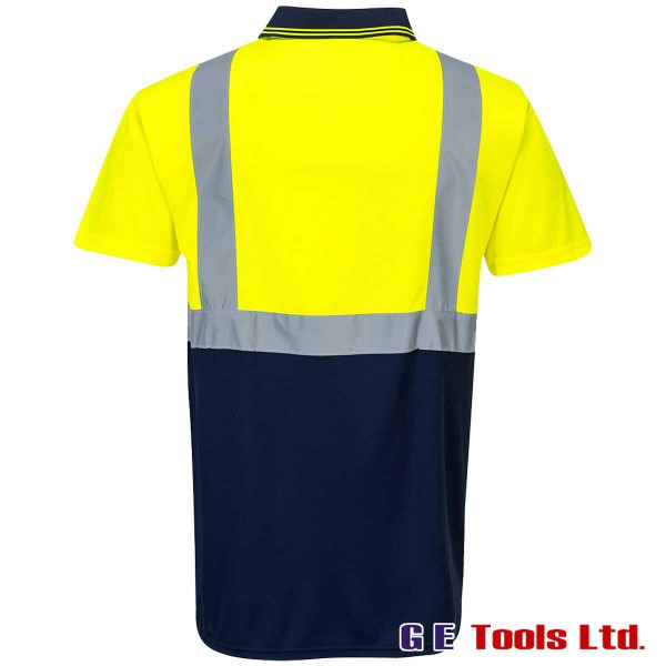 Portwest S479 High Visibility Two-Tone Polo Shirt Portwest S479 High Visibility Two-Tone Polo Shirt
