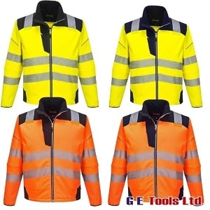 Portwest T402 PW3 High Visibility Softshell Jacket