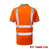 Pulsar PR176 High Visibility Rail-Spec Polo Shirt Orange