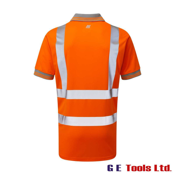 Pulsar PR176 High Visibility Rail-Spec Polo Shirt Orange