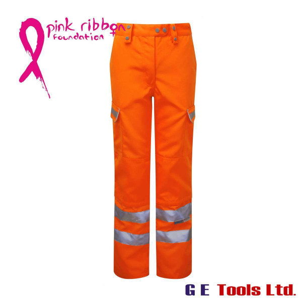Pulsar PR336LDS Women’s Rail-Spec High Visibility Combat Trousers Orange