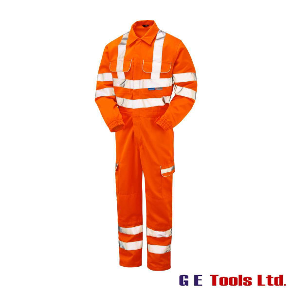 Pulsar PR339 High Visibility Rail-Spec Combat Coveralls Orange
