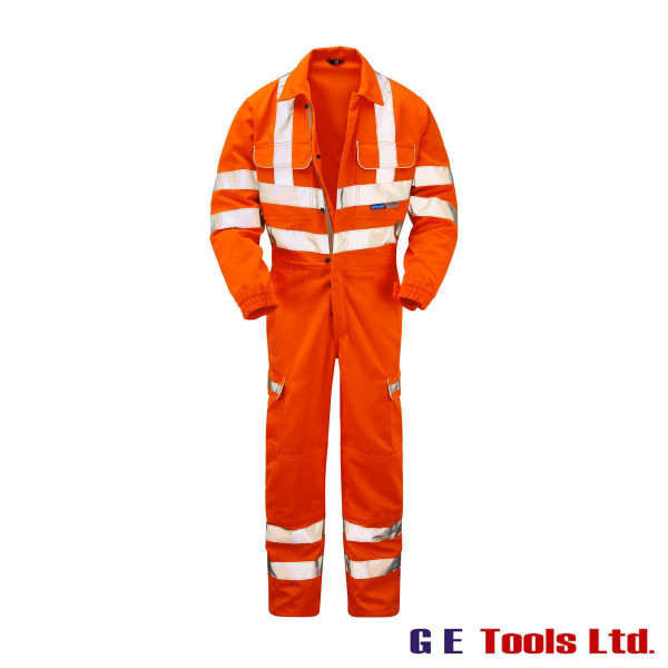 Pulsar PR339 High Visibility Rail-Spec Combat Coveralls Orange