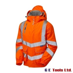 Pulsar PR496 High Visibility Rail-Spec Padded Bomber Jacket Orange