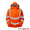 Pulsar PR496 High Visibility Rail-Spec Padded Bomber Jacket Orange