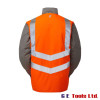 Pulsar PR498 High Visibility Rail-Spec Interactive Body Warmer Orange