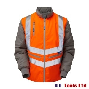 Pulsar PR498 High Visibility Rail-Spec Interactive Body Warmer Orange