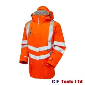 Pulsar PR502 High Visibility Rail-Spec Padded Storm Coat Orange Pulsar PR502 High Visibility Rail-Spec Padded Storm Coat Orange