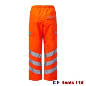 Pulsar PR503TRS High Visibility Waterproof Over Trousers Orange