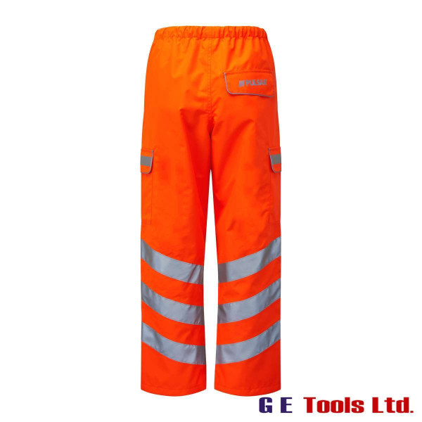 Pulsar PR503TRS High Visibility Waterproof Over Trousers Orange