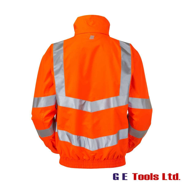 Pulsar PR515 High Visibility Rail-Spec Unlined Bomber Jacket Orange