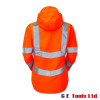 Pulsar PR705 Women’s High Visibility Rail-Spec Unlined Storm Coat Orange