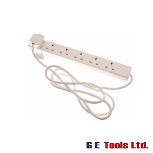 SMJ Extension Lead 240V 6-Way 13A 2m