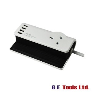 SMJ Desktop Charging Station 240V 4 x USB 13A 1.4m