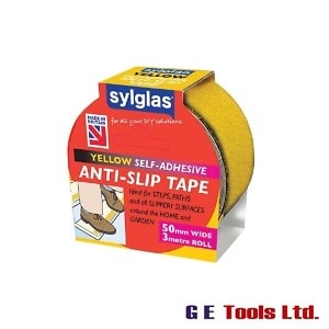 Sylglas Anti-Slip Tape 50mm x 3m Yellow Sylglas Anti-Slip Tape 50mm x 3m Yellow