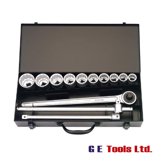 Elora 3/4″ Square Drive Metric Socket Set (13 Piece)