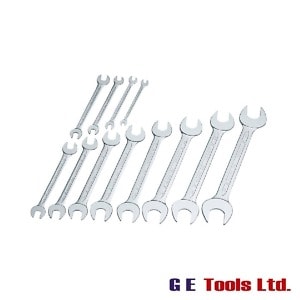 Elora Long Metric Open End Spanner Set (12 Piece)