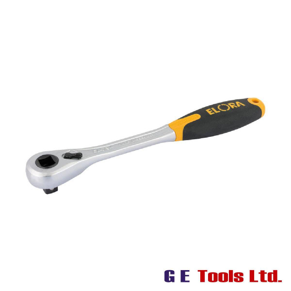 Elora 1/2″ Square Drive Soft Grip Reversible Ratchet