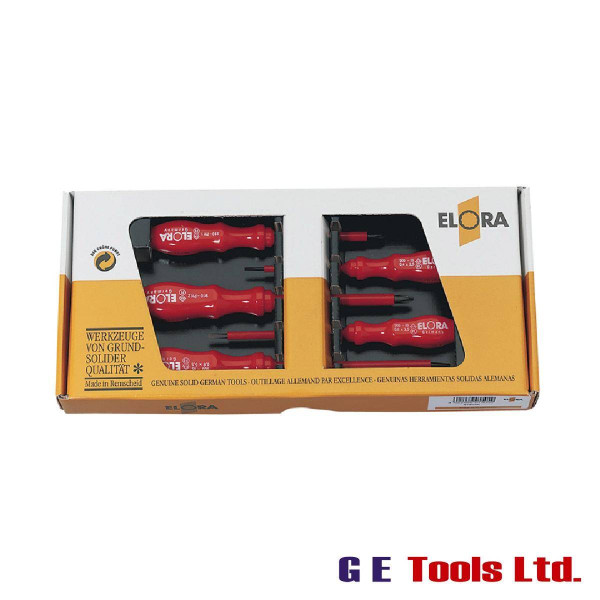 Elora VDE Approved Screwdriver Set (5 Piece)