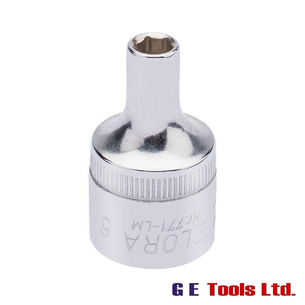 Elora 1/2″ Square Drive Hexagon Socket