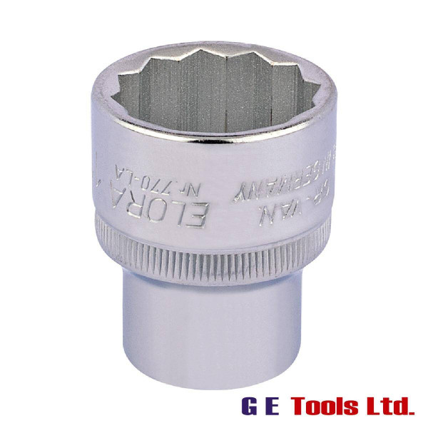 Elora 1/2″ Square Drive Bi-Hexagon Socket