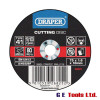 Draper 26825 Flat Metal Cutting Discs (75 x 1.6 x 10mm)