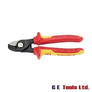 Draper 32014 Knipex 95 18 165UKSBE VDE Fully Insulated Cable Shears (165mm)