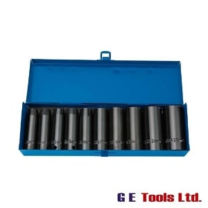 Draper 38369 1/2″ Drive HI-TORQ® Metric Deep Impact Socket Set (10 Piece) Draper 38369 1/2″ Drive HI-TORQ® Metric Deep Impact Socket Set (10 Piece)
