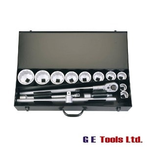 Elora 1″ Square Drive Metric Socket Set (14 Piece)