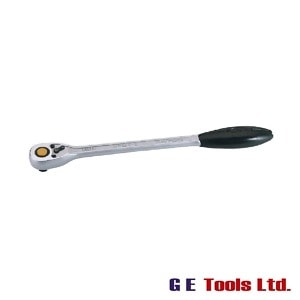 Elora 375mm 1/2″ Square Drive Quick Release Soft Grip Reversible Ratchet
