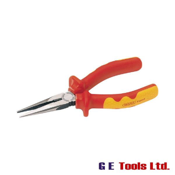 Draper 69174 160mm VDE Long Nose Pliers