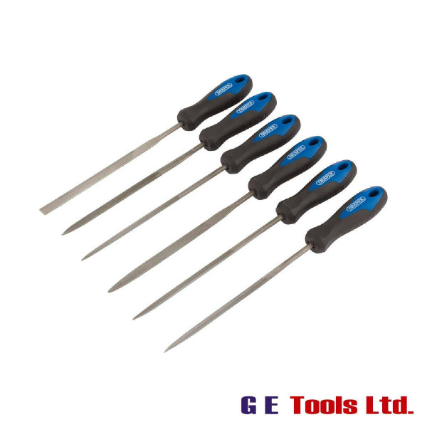 Draper 83982 140mm Soft Grip Needle File Set (6 Piece) Draper 83982 140mm Soft Grip Needle File Set (6 Piece)