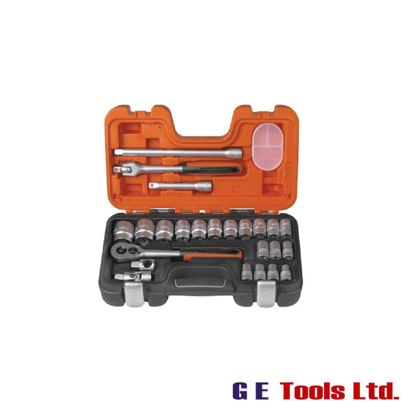 Bahco S240 1/2in Socket Set, 24 Piece