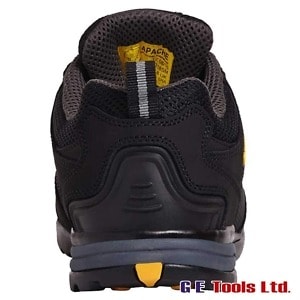 Apache AP318SM Safety Trainers Black S1P SRA