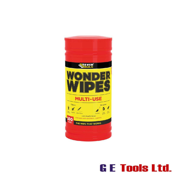 Everbuild Wonder Wipes Trade (Tub 100) Everbuild Wonder Wipes Trade (Tub 100)