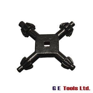 Faithfull Chuck Key 4 Way