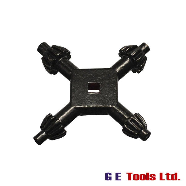 Faithfull Chuck Key 4 Way