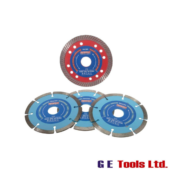 Faithfull Diamond Blade Set of 4