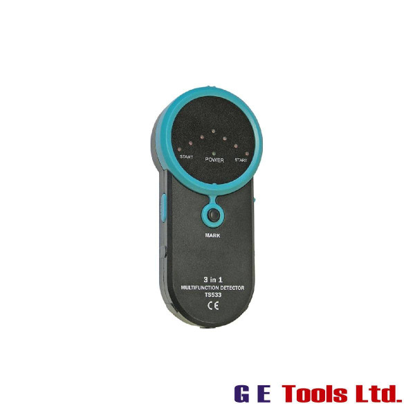 Faithfull 3-in-1 Detector Stud Metal & Live Wire